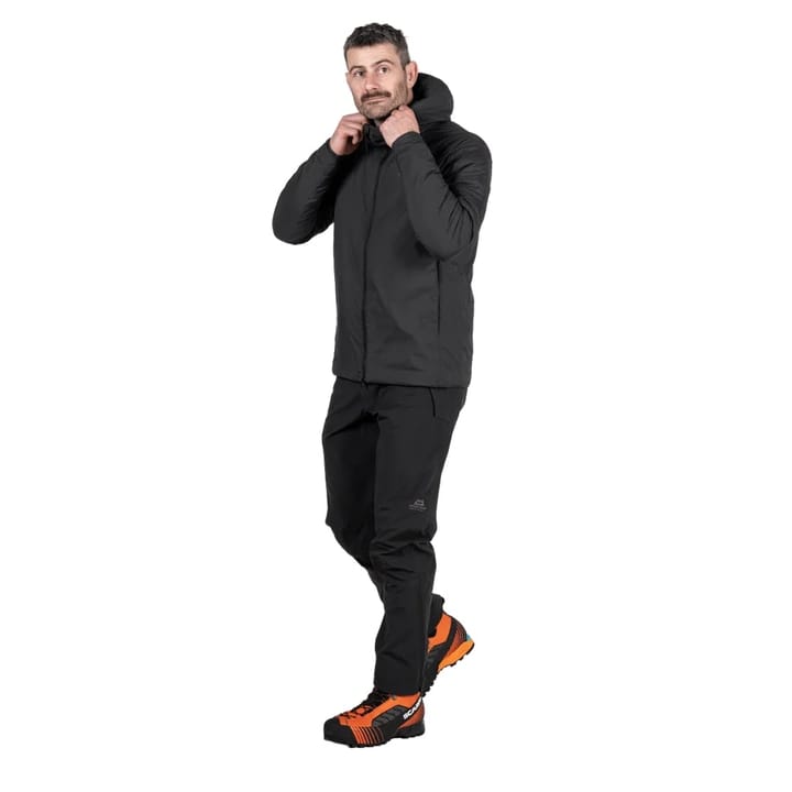 Mountain Equipment Intra Hooded Mens Jacket Black Mountain Equipment