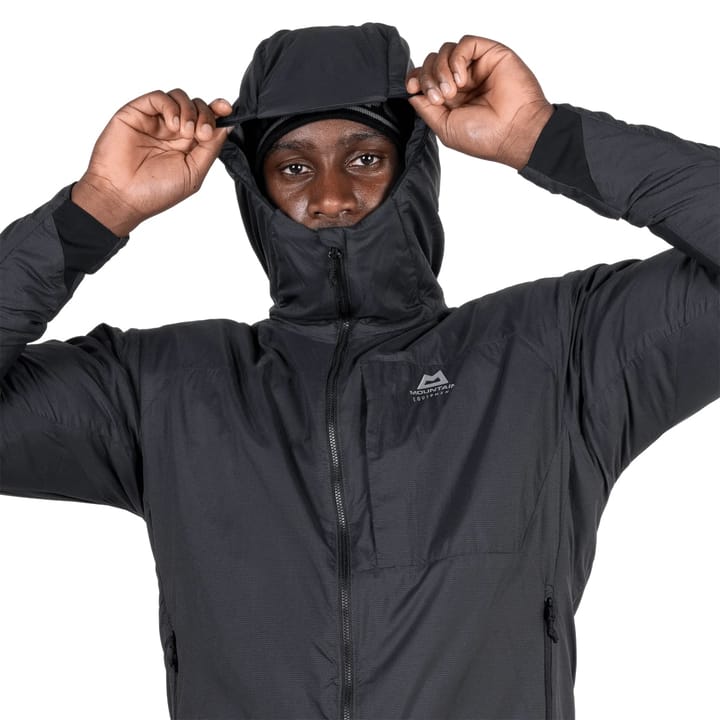Mountain Equipment Intra Light Hooded Mens Jacket Black Mountain Equipment