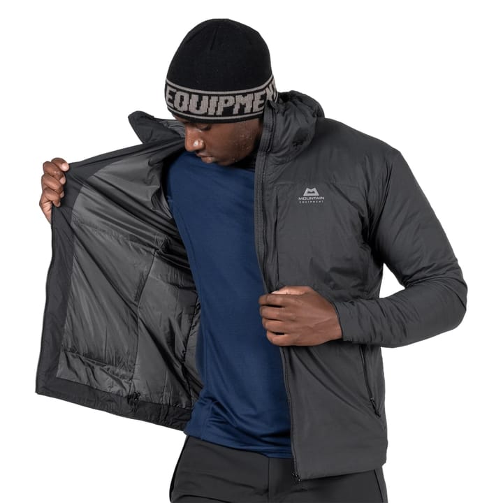 Mountain Equipment Intra Light Hooded Mens Jacket Black Mountain Equipment