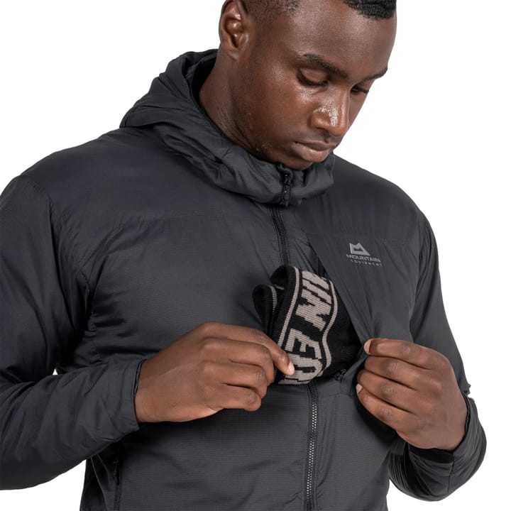 Mountain Equipment Intra Light Hooded Mens Jacket Black Mountain Equipment