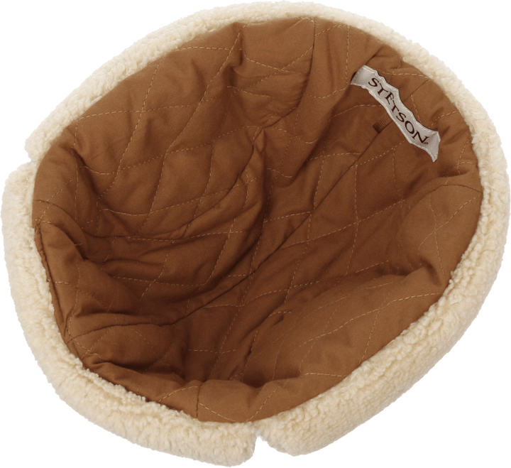 Stetson Checked Bomber Aviator Hat Green/Dark Orange Stetson