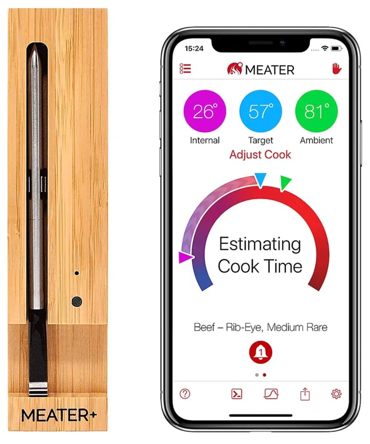 Meater Meater Plus Trådløst Steketermometer Lenger Rekkevidde Meater Meater Meater Plus Trådløst Steketermometer Lenger Rekkevidde Meater