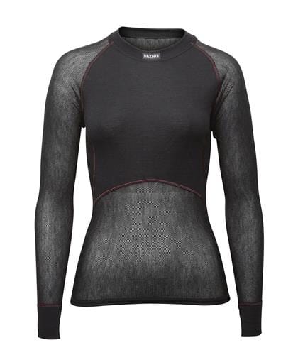 Brynje Lady Wool Thermo Light Shirt Black Brynje Brynje Lady Wool Thermo Light Shirt Black Brynje