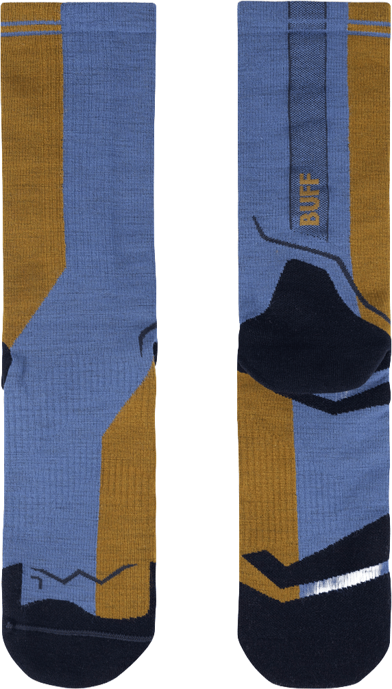 Buff Merino LW Wool Crew Blue Buff