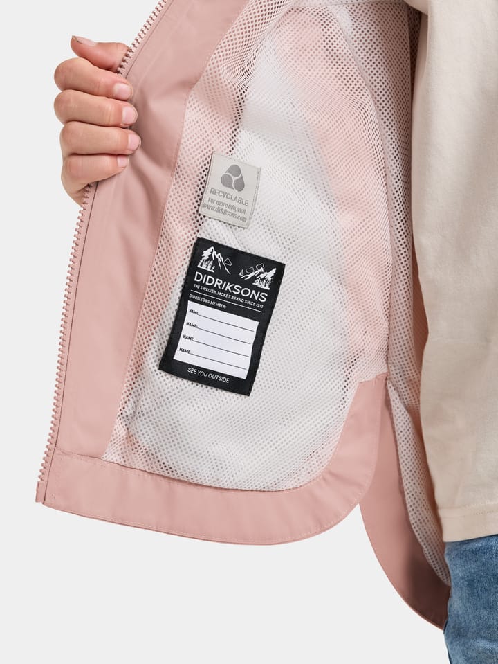 Didriksons Kids' Meliss Jacket 2 Vintage Pink Didriksons