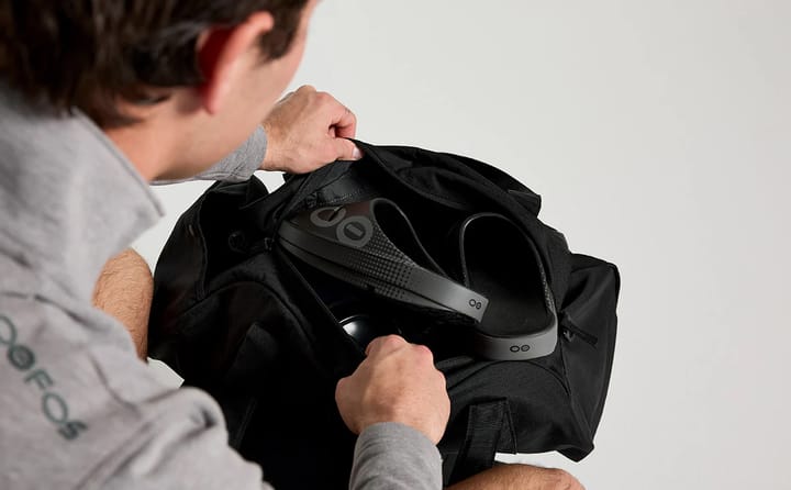 OOFOS OOahh Sport Slide Black Matrix OOFOS
