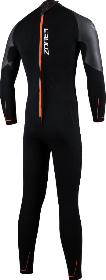 Zone3 Men'SsActive-Flex Wetsuit Black/orange Zone3