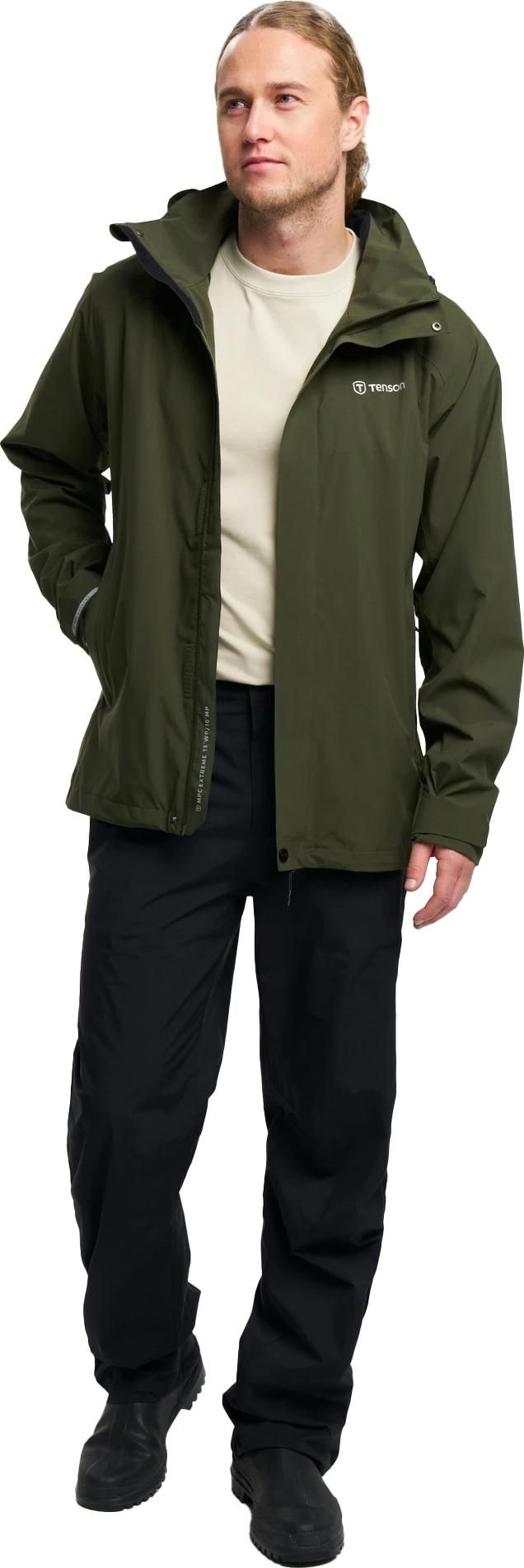 Tenson Men's Biscaya Storm Rain Pants Black Tenson