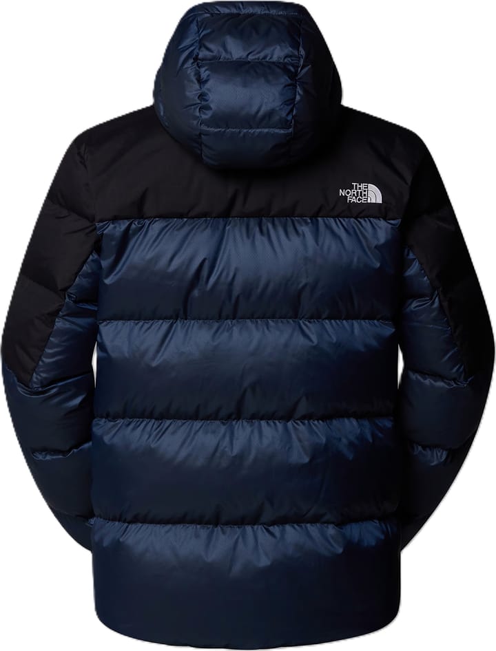 The North Face Men's Diablo Down 2.0 Hooded Jacket Estate Blue Black Heather/TNF Black/Recycled Down The North Face
