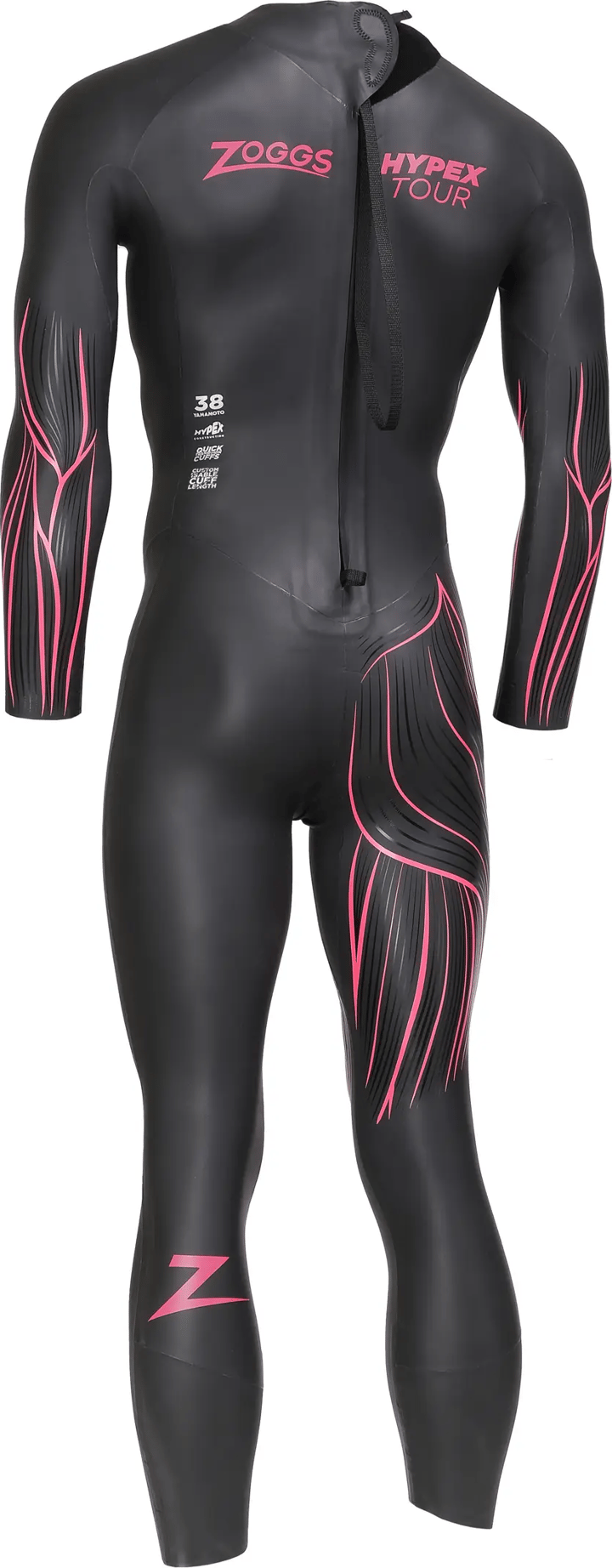 Zoggs Men's Hypex Tour Fs Black/red Zoggs