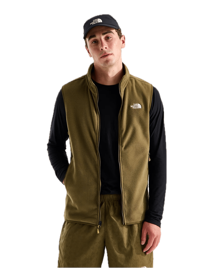 The North Face Men's Glacier Fleece Vest Caraway Seed The North Face