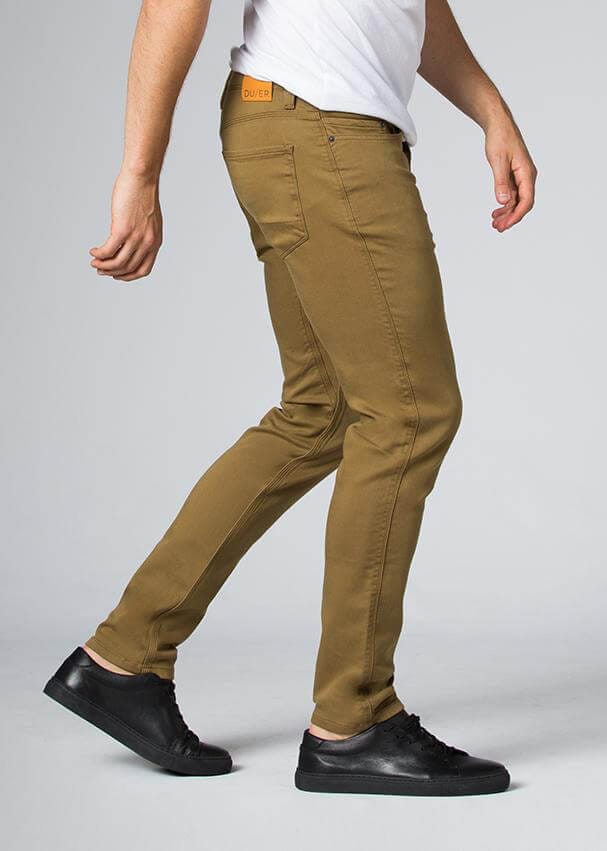 Duer No Sweat Pant Slim Tobacco Duer