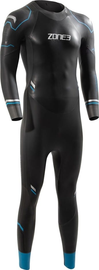 Zone3 Mens' Advance Wetsuit Black/Blue Zone3