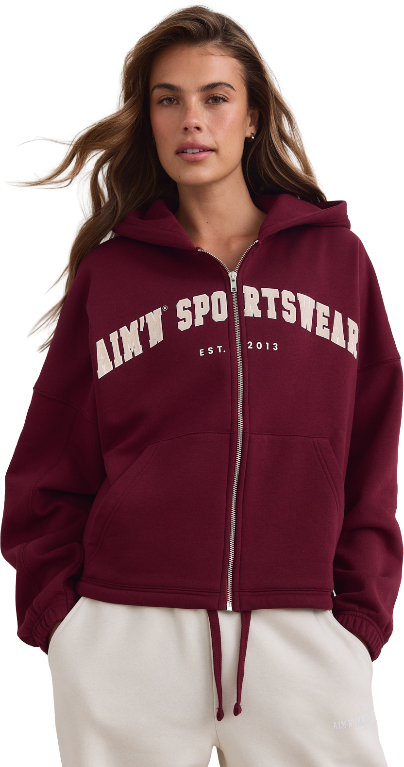 Women´s Varsity Sweat Zip Hood