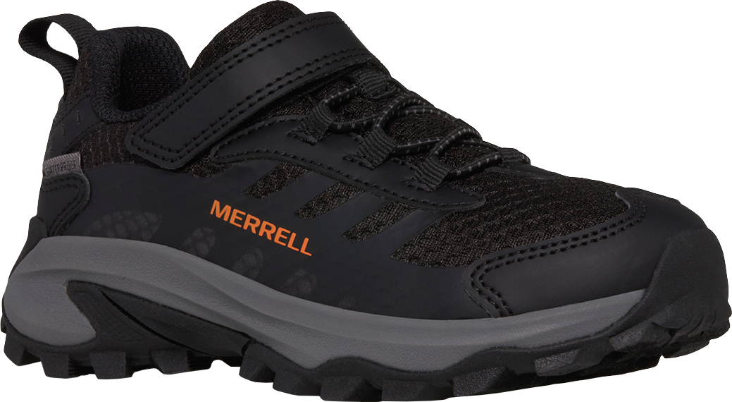 Merrell Kids' Moab Speed 2 Low A/C Waterproof Black