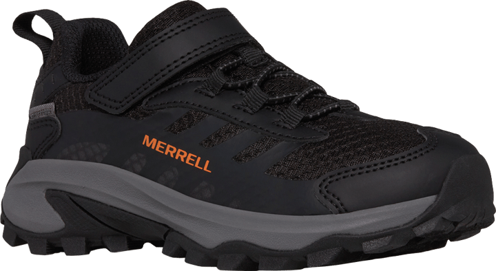 Merrell Kids' Moab Speed 2 Low A/C Waterproof Black Merrell