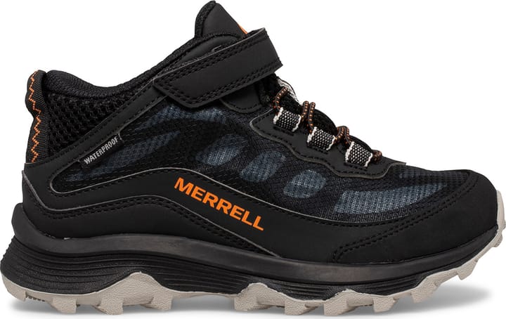 Merrell Kids' Moab Speed Mid A/C Waterproof Black Merrell