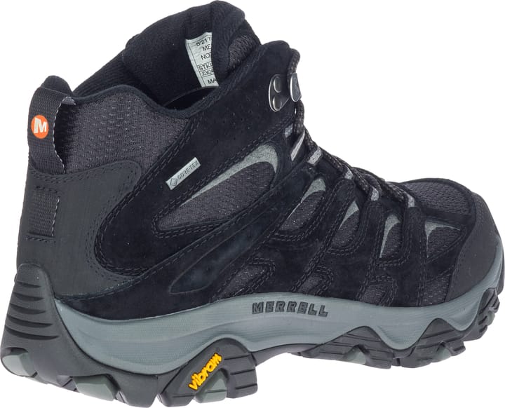 Merrell Men's Moab 3 Mid Gore-Tex Black/Grey Merrell