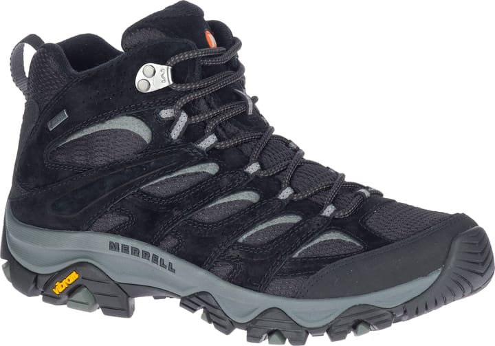 Merrell Men's Moab 3 Mid Gore-Tex Black/Grey Merrell