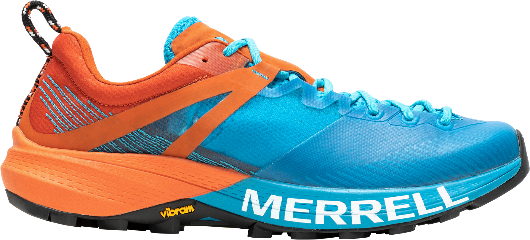 Merrell Men's MTL MQM Tahoe/Tangerine Løpesko 44.5