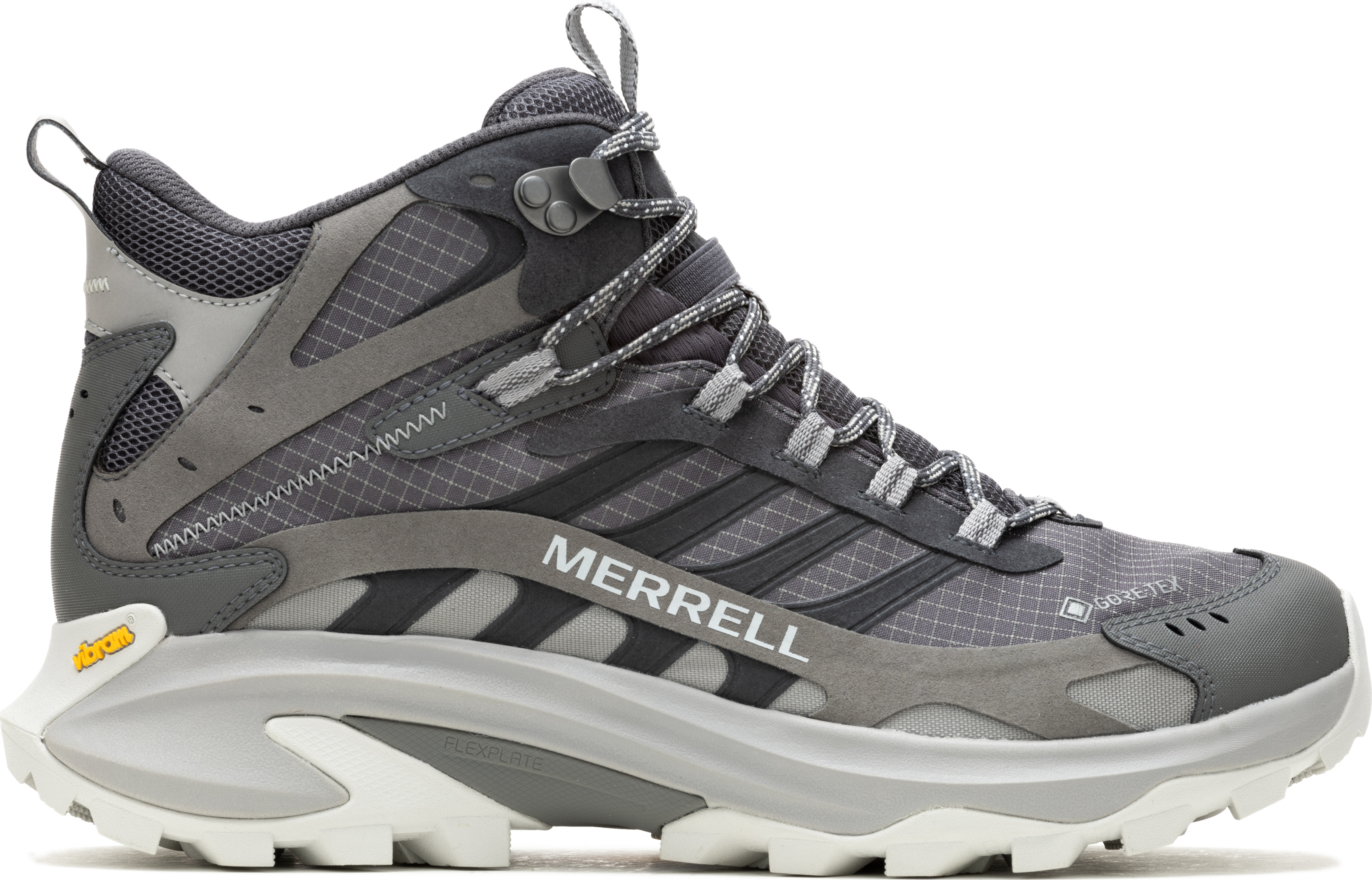 Merrell Men's Moab Speed 2 Mid GORE-TEX Asphalt 43, Asphalt