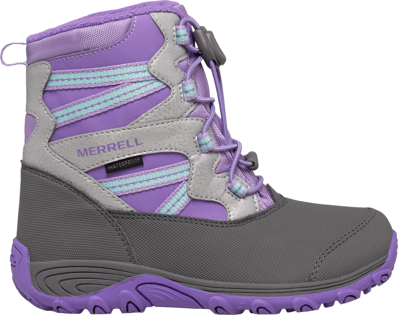 Kids' Outback Snow Boot Purple/Silver