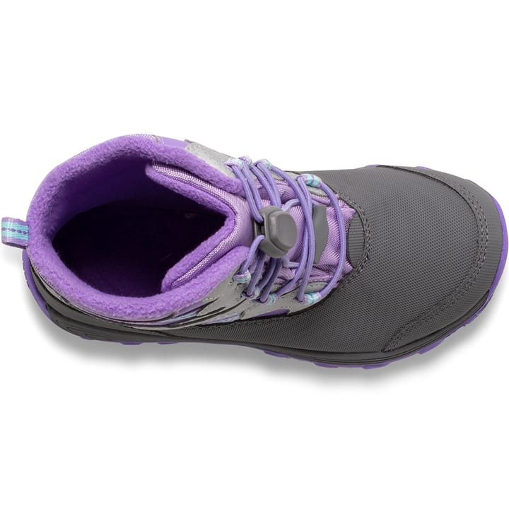 Kids' Outback Snow Boot Purple/Silver Merrell