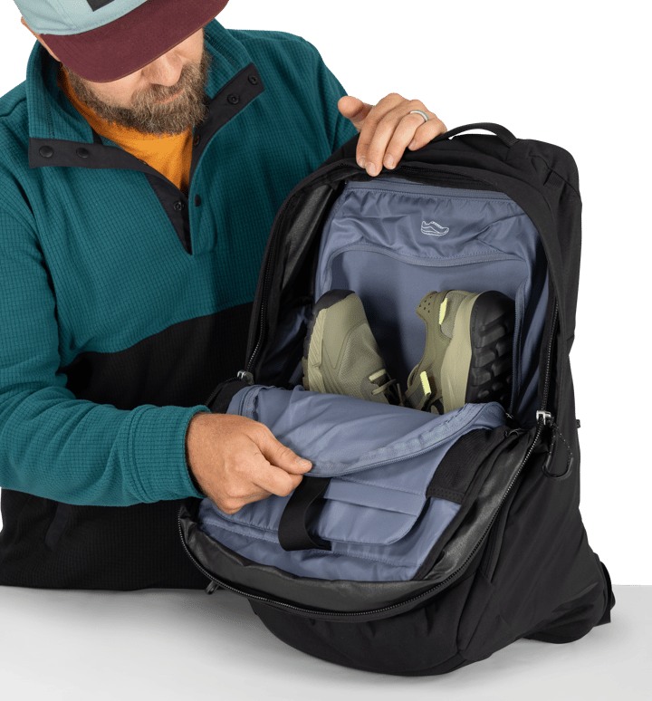 Osprey Metron Airspeed 34 Black/Anchor Blue Osprey