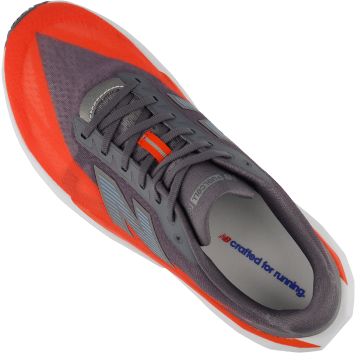 New Balance Men's FuelCell Rebel V5 Neo Flame / Magnet New Balance