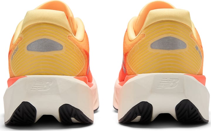 New Balance Men's FuelCell Rebel V5 Tangerine Heat / Silver Metallic New Balance