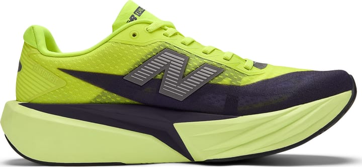 New Balance Men's FuelCell Rebel V5 Alkaline Green / Boysenberry / Dark Silver Metallic New Balance