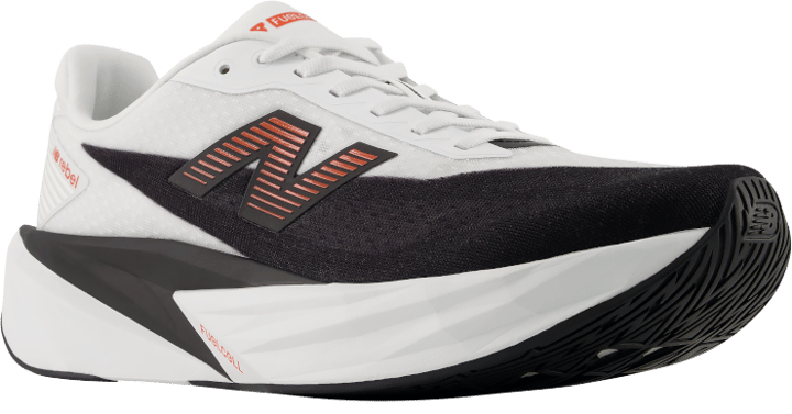New Balance Men's FuelCell Rebel V5 Nb 103 White / Neo Flame New Balance