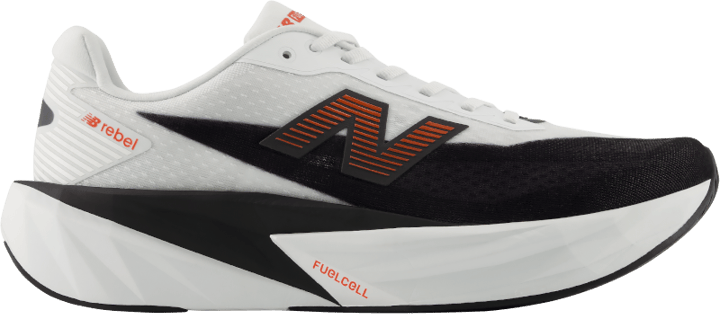 New Balance Men's FuelCell Rebel V5 Nb 103 White / Neo Flame New Balance