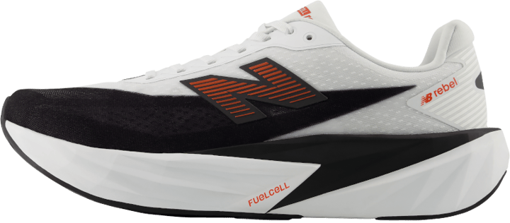 New Balance Men's FuelCell Rebel V5 Nb 103 White / Neo Flame New Balance