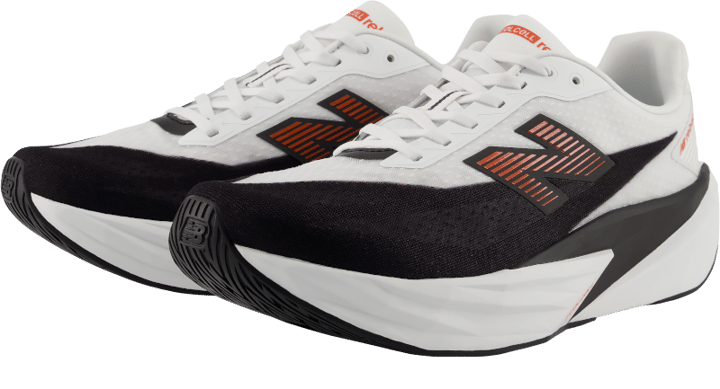 New Balance Men's FuelCell Rebel V5 Nb 103 White / Neo Flame New Balance