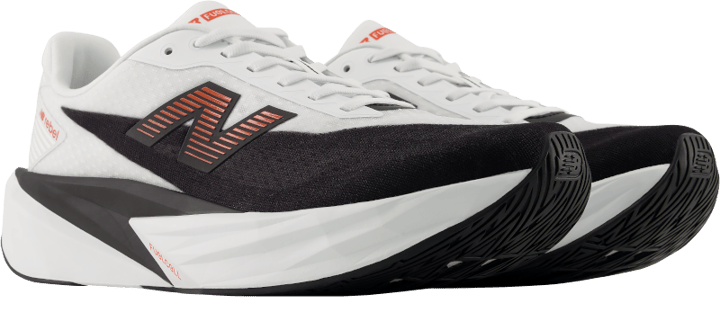 New Balance Men's FuelCell Rebel V5 Nb 103 White / Neo Flame New Balance