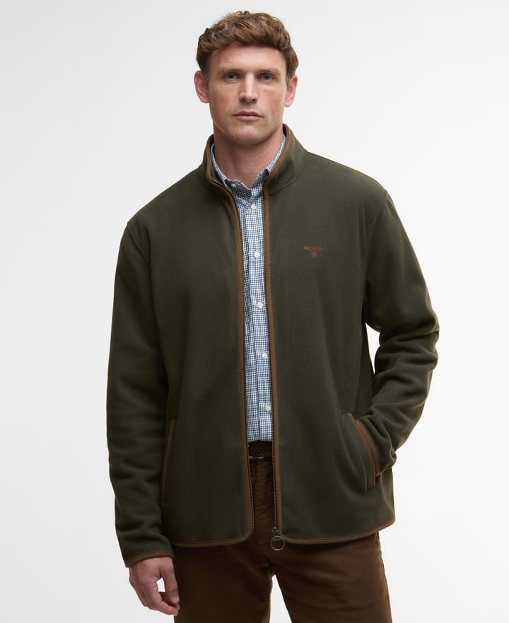 Barbour Men's Barbour Harwood Zip Thru Fleece Olive Barbour Barbour Men's Barbour Harwood Zip Thru Fleece Olive Barbour