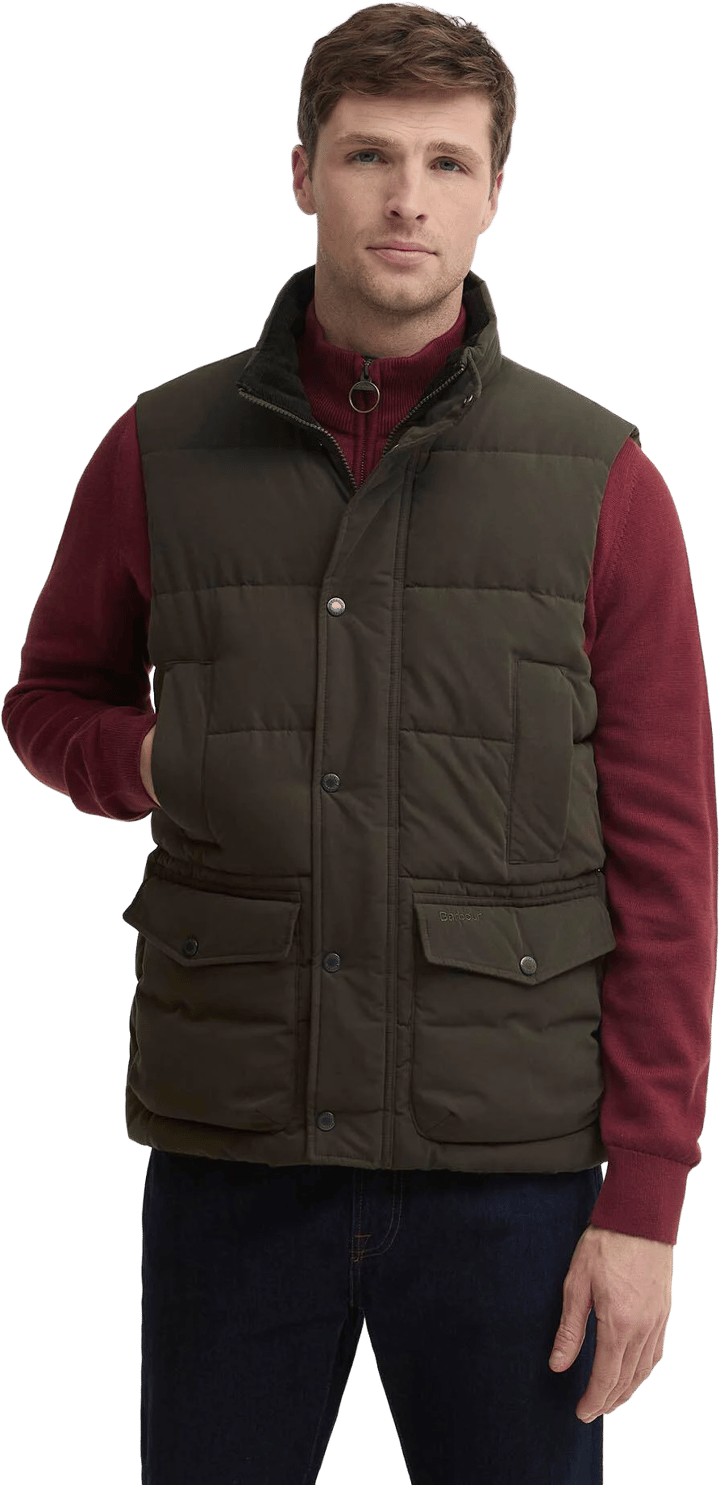 Barbour Men's Lonnen Gilet Dark Sage Barbour