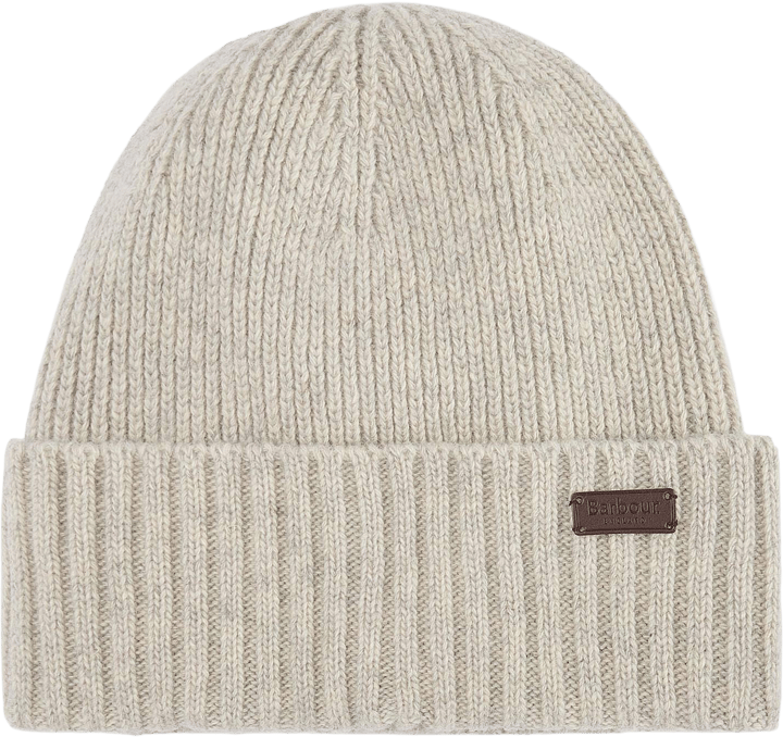 Barbour Unisex Carlton Beanie Light Grey Barbour