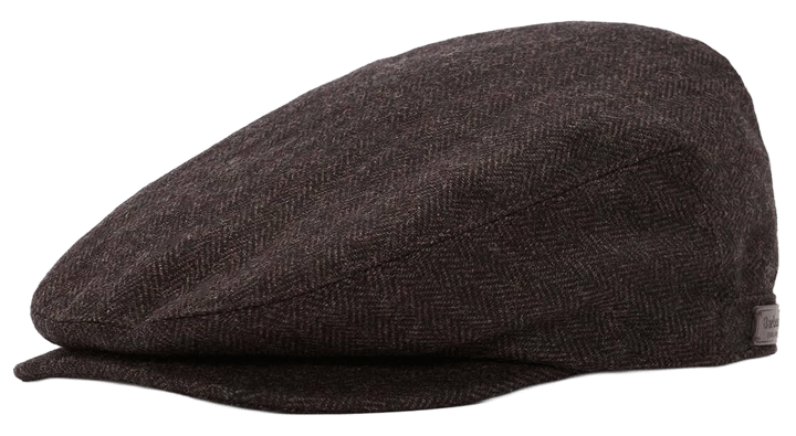 Barbour Men's Barlow Flat Cap Brown Barbour