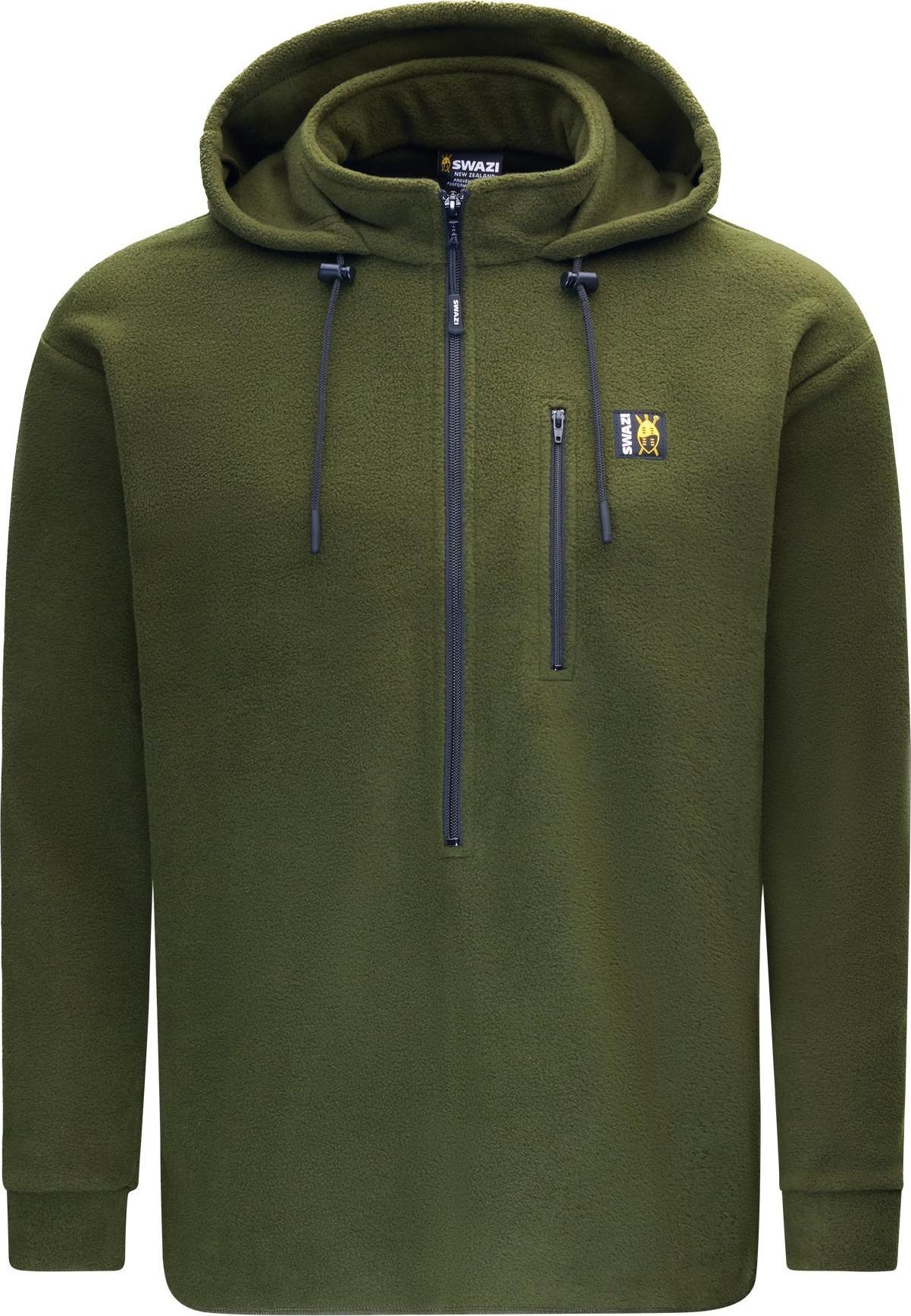 Swazi Men's The Swazi Hood Olive Langærmede trøjer L