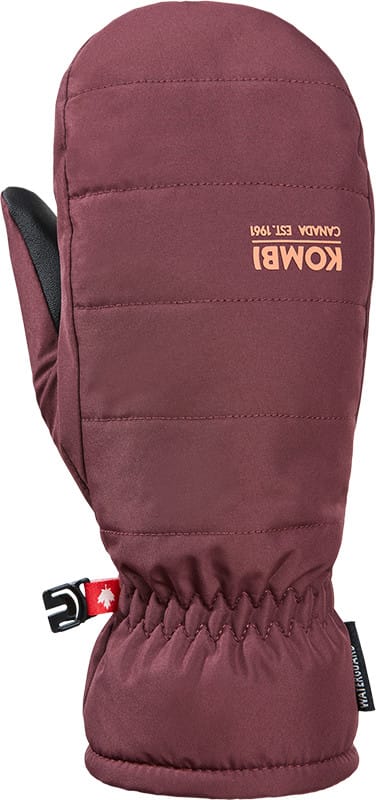 Kombi Women's Smooth Mitt Dark Choco Kombi Kombi Women's Smooth Mitt Dark Choco Kombi