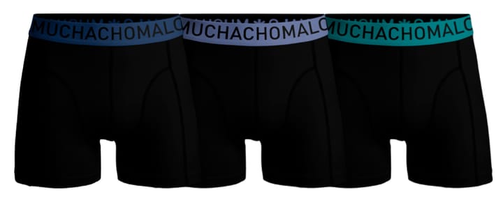 Muchachomalo 1010 3pk Microfiber Boxer 71 Black/black/black Muchachomalo