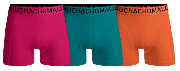 Muchachomalo 1010 3pk Microfiber Boxer 75 Pink/green/orange Muchachomalo