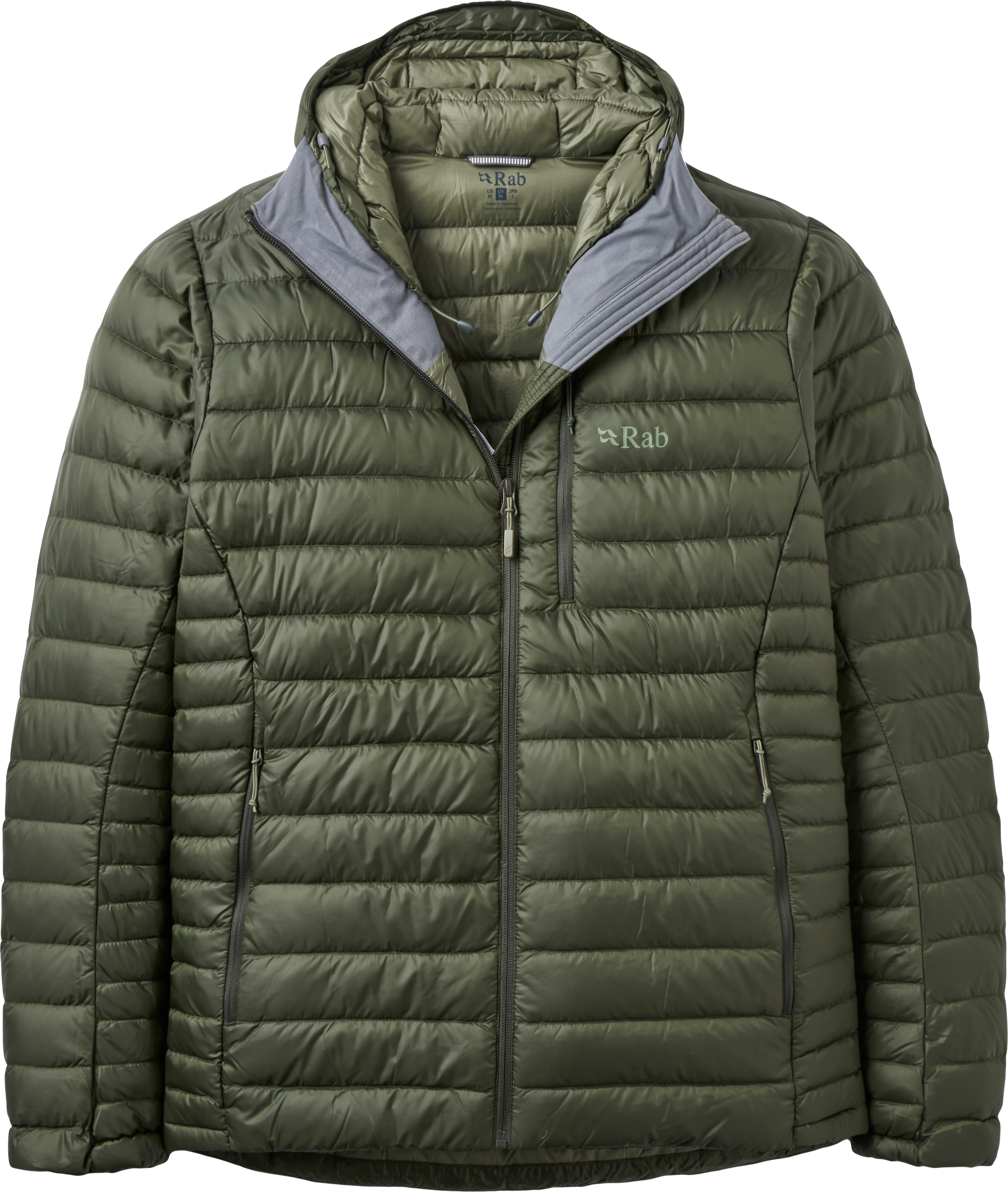 Rab Men's Microlight Alpine Down Jacket Army