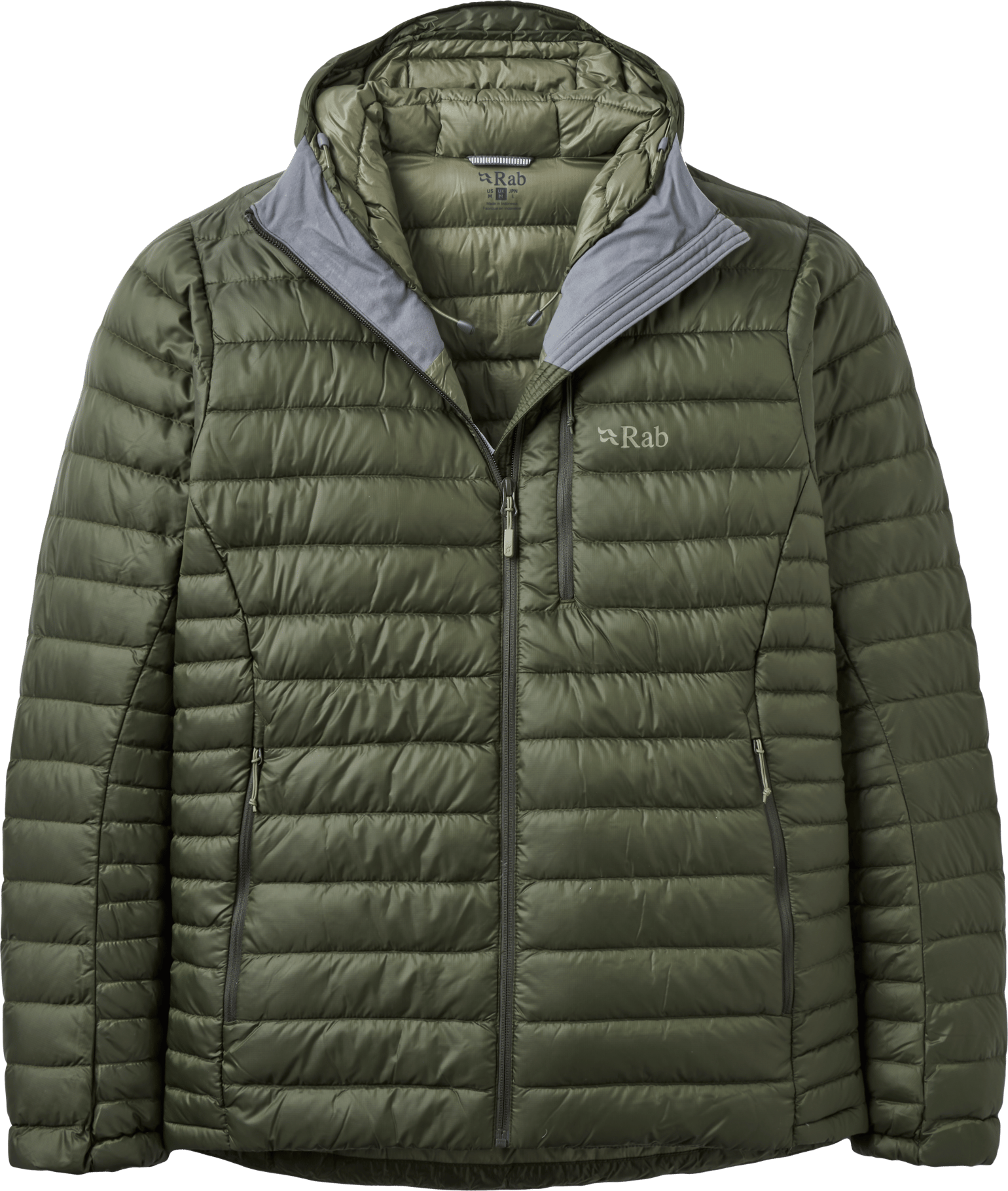 Rab Men's Microlight Alpine Down Jacket Army