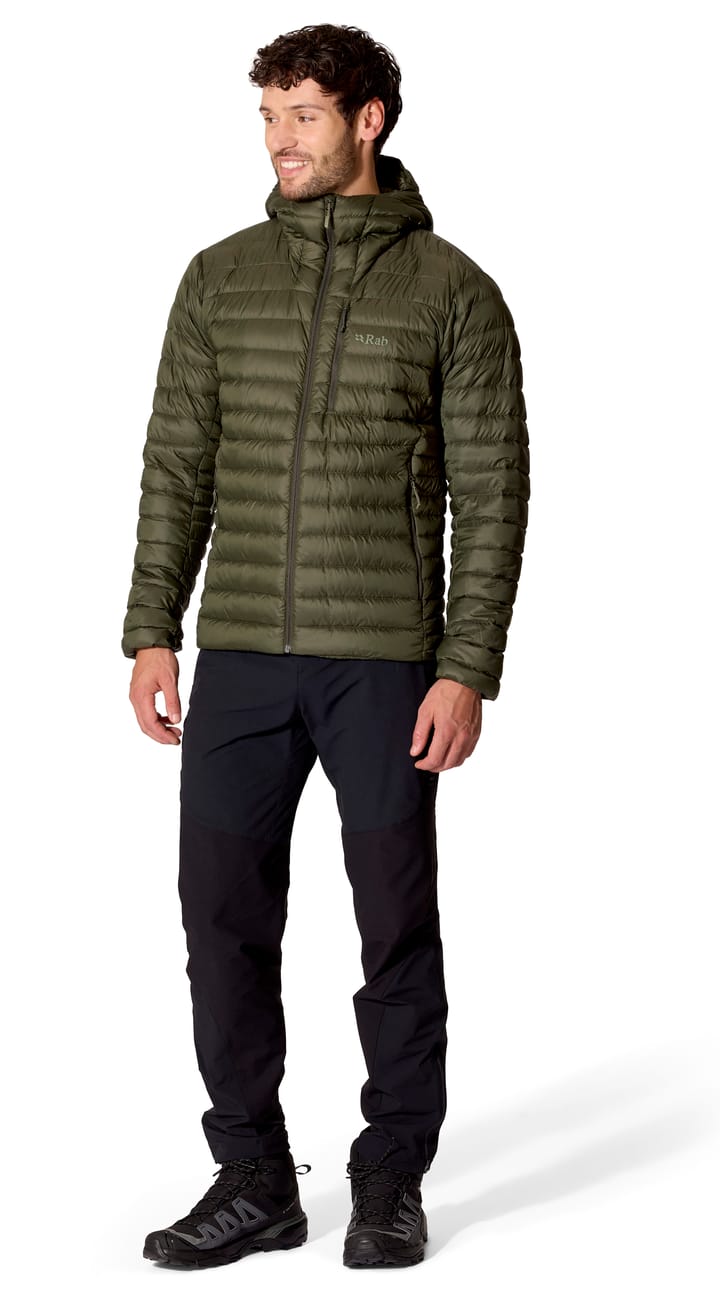 Rab Men's Microlight Alpine Down Jacket Army Rab