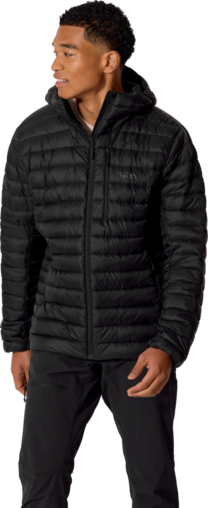 Rab Men's Microlight Alpine Down Jacket Black Rab