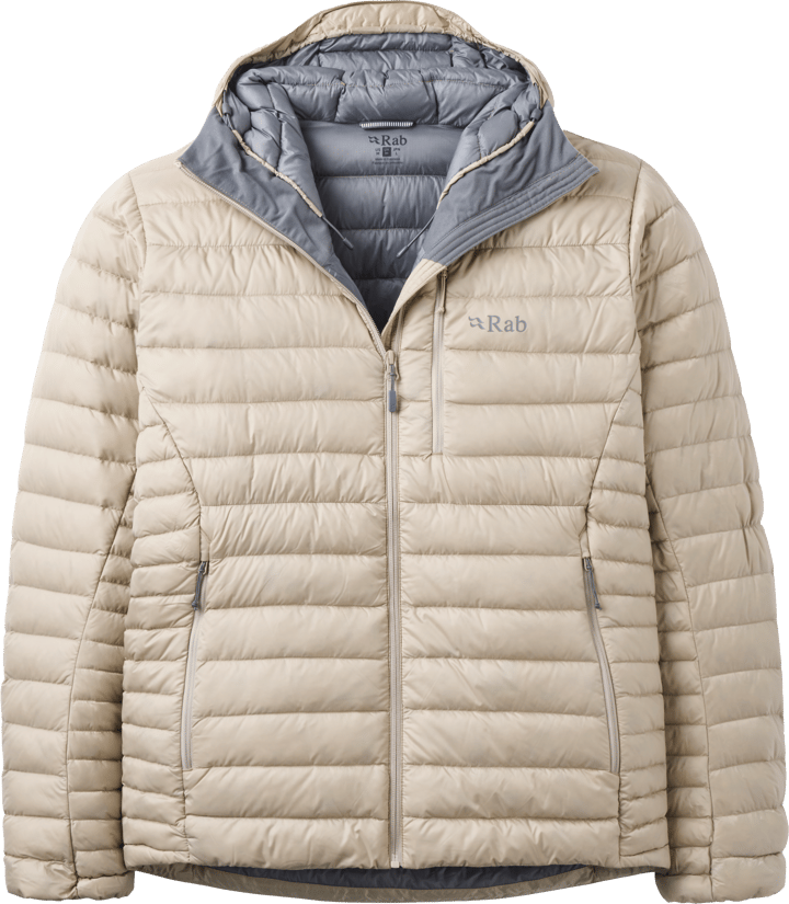 Rab Men's Microlight Alpine Down Jacket Dark Pebble Rab