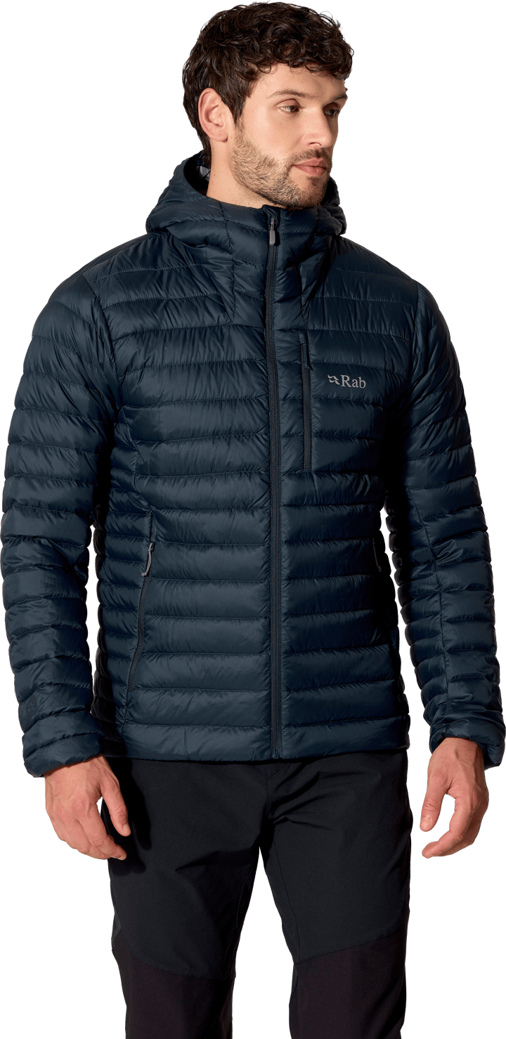 Rab Men's Microlight Alpine Down Jacket Galaxy Blue Rab
